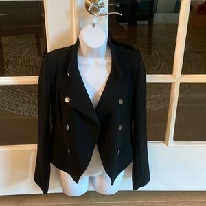 Express utility jacket black size 2